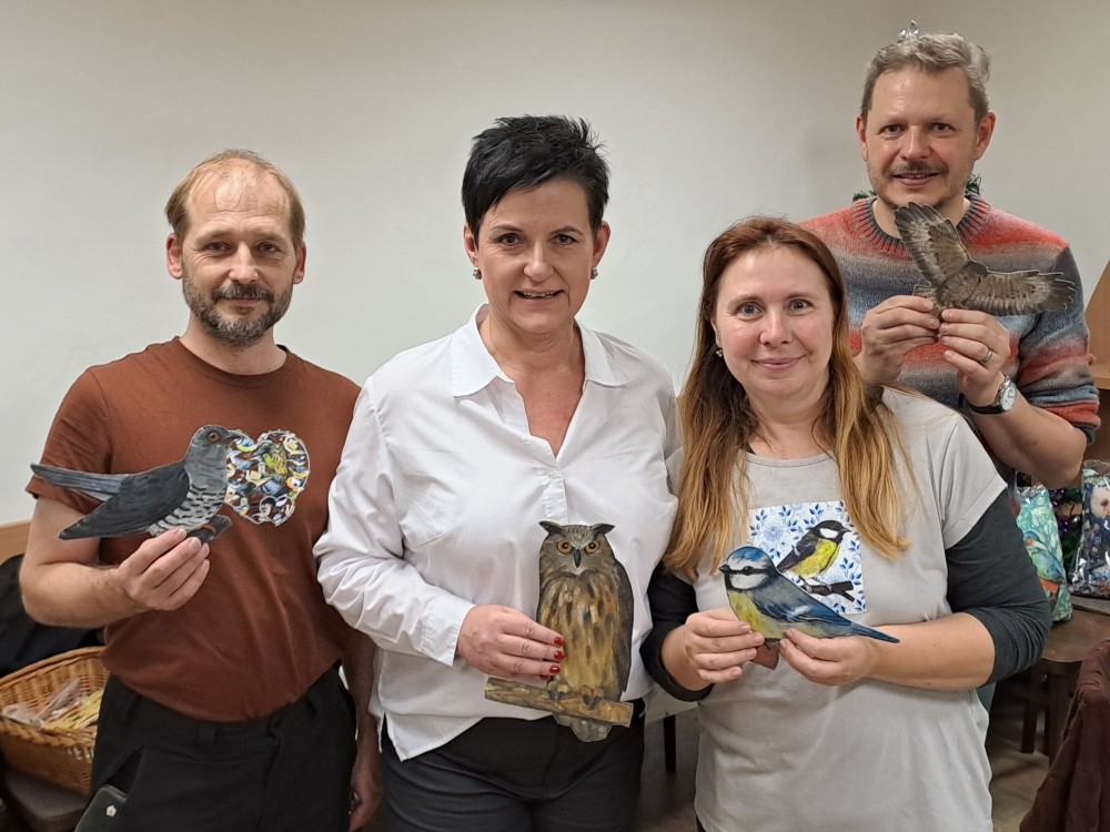 Příjemný začátek adventu s ptačí výtvarnou dílnou