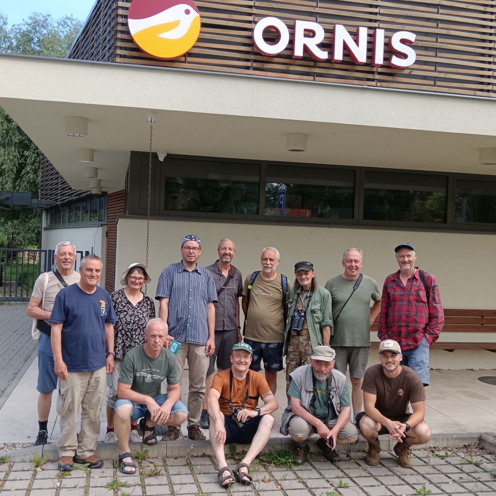 Jihočeští ornitologové vyjeli doprostřed Moravy. Zajímavé ptačí lokality jim ukázali místní kolegové